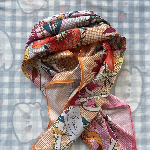 Gucci Square Scarf - Picture 1 of 5